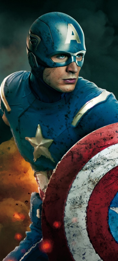 Movie The Avengers, Superhero, Chris Evans, Avengers, Captain America, 1228x2700