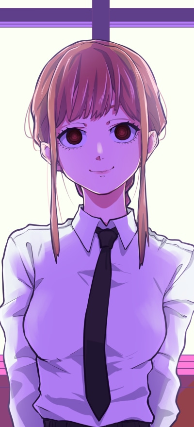 Anime Chainsaw Man, Makima (Chainsaw Man), 1228x2700