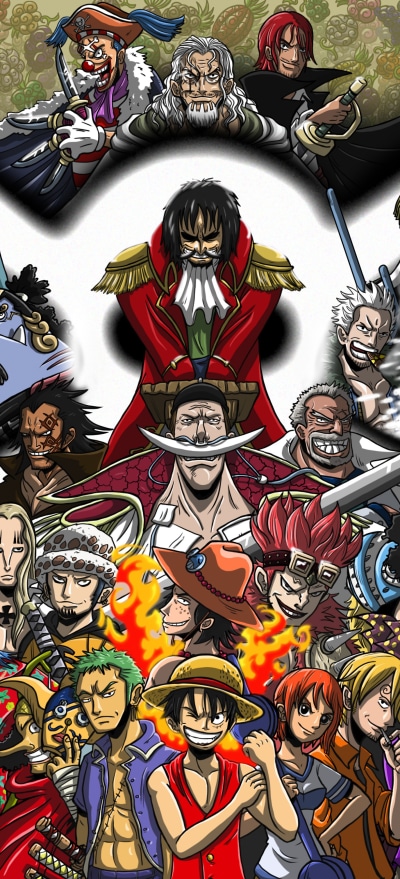 Anime One Piece, 1228x2700