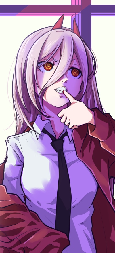 Anime Chainsaw Man, Power (Chainsaw Man), 1228x2700