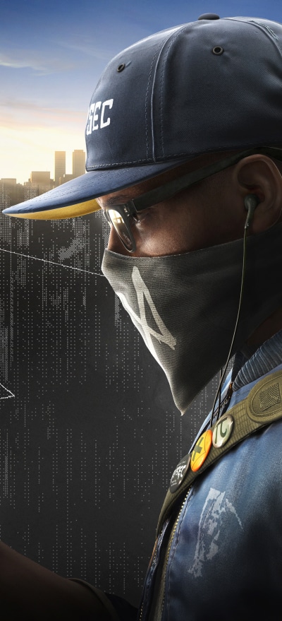 Video Game Watch Dogs 2, 1228x2700