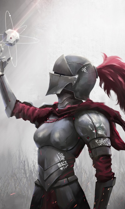 Fantasy Knight, Armor, Woman Warrior, 1200x2000
