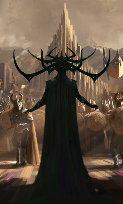 Movie Thor: Ragnarok, Hela (Marvel Comics), 1200x2000