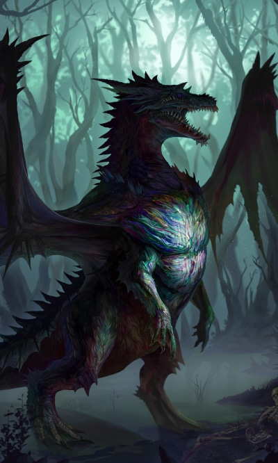 Fantasy Dragon, 1200x2000