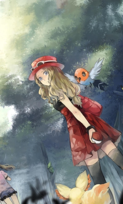 Anime Pokémon, Serena (Pokémon), 1200x2000