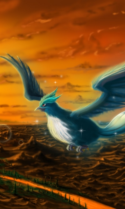 Anime Pokémon, Articuno (Pokémon), 1200x2000