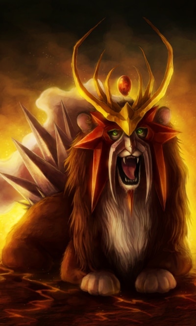 Anime Pokémon, Legendary Pokémon, Entei (Pokémon), 1200x2000
