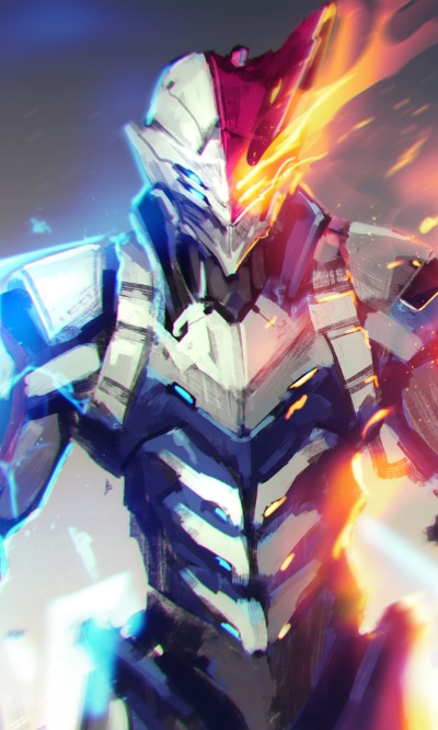 Anime My Hero Academia, Mecha, Shoto Todoroki, 1200x2000