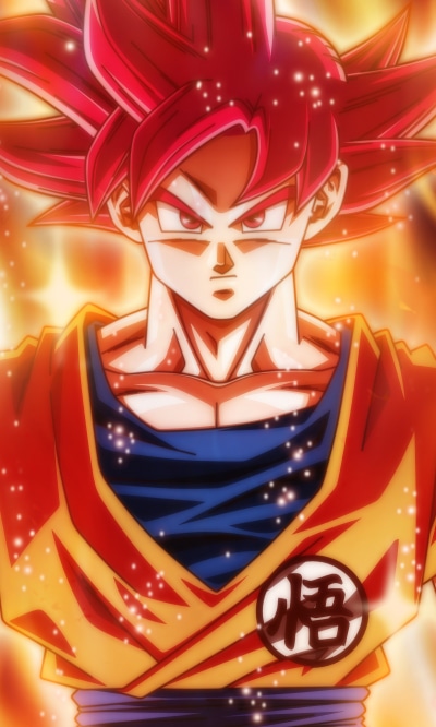 Anime Dragon Ball Super, Goku, 1200x2000