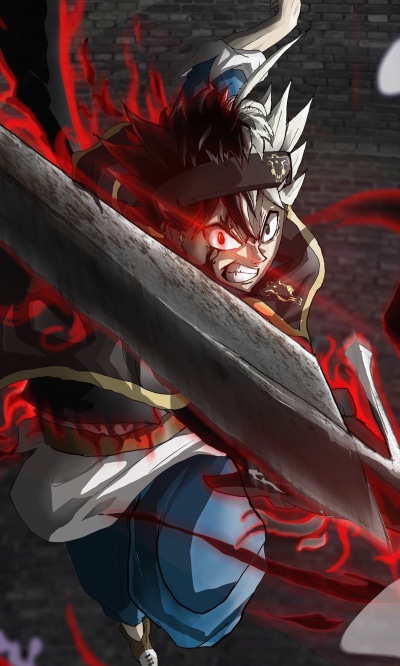 Anime Black Clover, Asta (Black Clover), 1200x2000