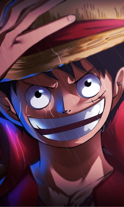 Anime One Piece, Monkey D. Luffy, 1200x2000