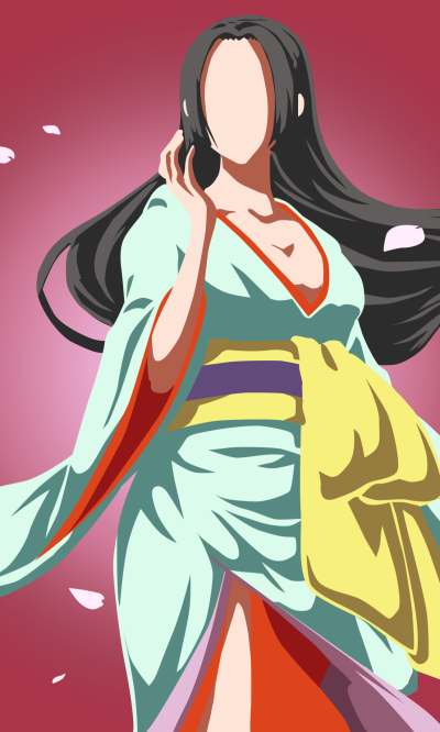 Anime One Piece, Minimalist, Boa Hancock, 1200x2000