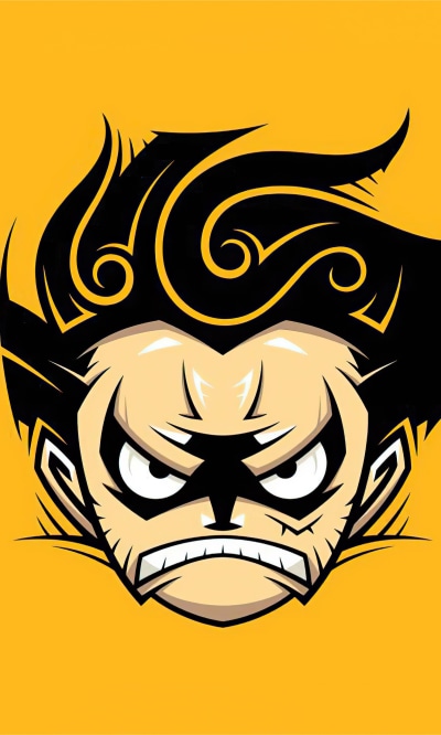 Anime One Piece, Monkey D. Luffy, 1200x2000