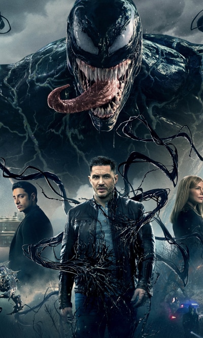 Movie Venom, Riz Ahmed, Eddie Brock, Carlton Drake, Michelle Williams, Antihero, 1200x2000