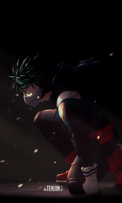 Anime My Hero Academia, Izuku Midoriya, 1200x2000