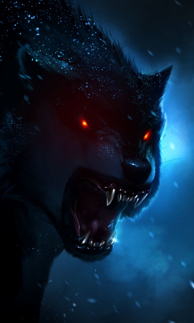 Fantasy Wolf, 1200x2000
