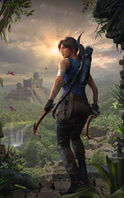 Video Game Shadow of the Tomb Raider, Tomb Raider, Lara Croft, 1200x1920
