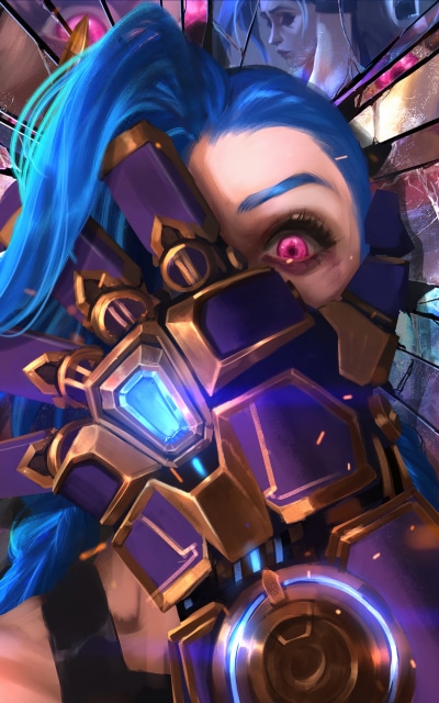 TV Show Arcane, Jinx (League Of Legends), 1200x1920