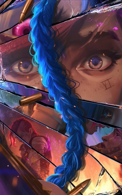 TV Show Arcane, Jinx (League Of Legends), 1200x1920