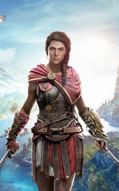 Video Game Assassins Creed Odyssey, 1200x1920