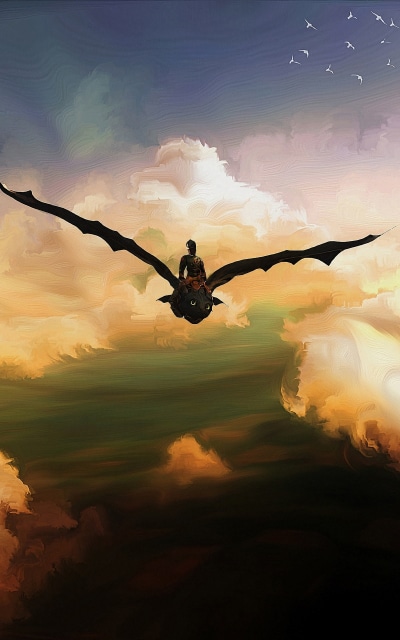 Movie How to Train Your Dragon: The Hidden World, Toothless (How To Train Your Dragon), 1200x1920