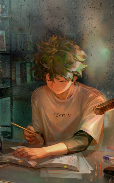 Anime My Hero Academia, Izuku Midoriya, 1200x1920