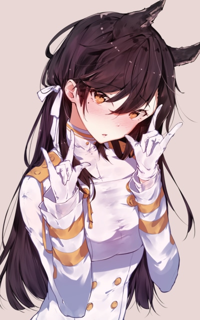 Anime Azur Lane, Atago (Azur Lane), Video Game, 1200x1920