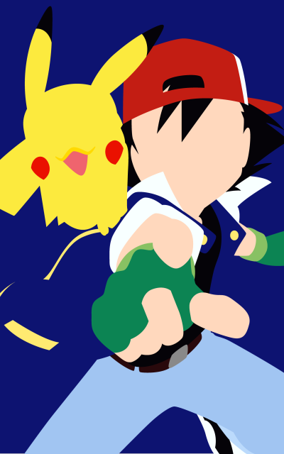 Anime Pokémon, Pikachu, Ash Ketchum, 1200x1920