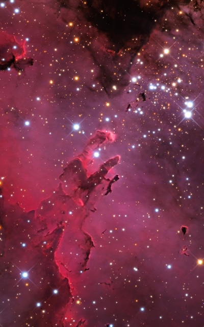 Sci Fi Nebula, Stars, Eagle Nebula, 1200x1920