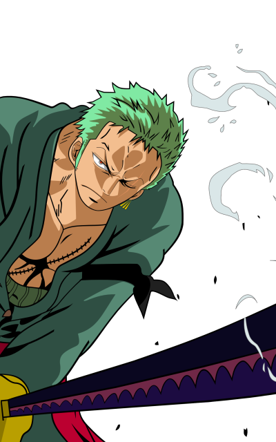 Anime One Piece, Roronoa Zoro, 1200x1920