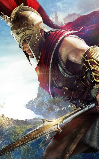 Video Game Assassins Creed Odyssey, 1200x1920