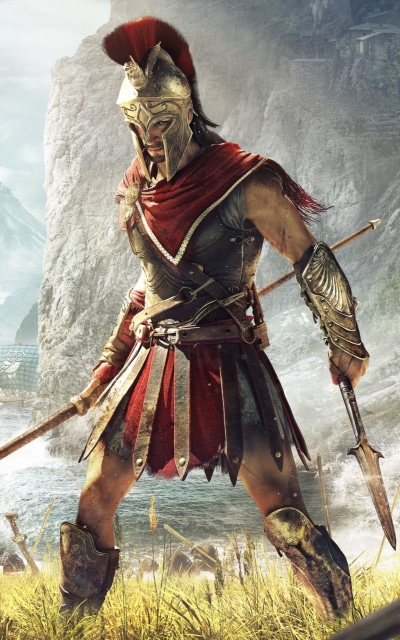 Video Game Assassins Creed Odyssey, 1200x1920