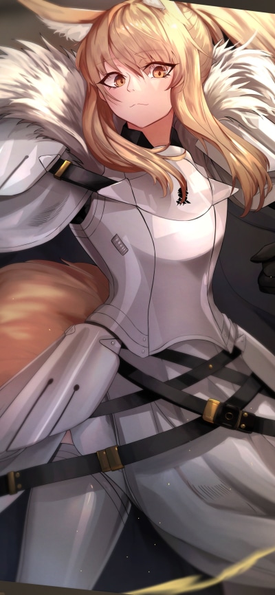 Video Game Arknights, Yellow Eyes, Nearl (ArKnights), 1170x2532