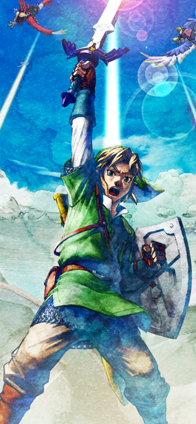 Video Game The Legend Of Zelda: Skyward Sword, Link, 1170x2532