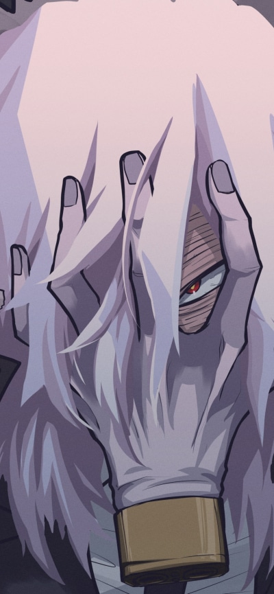 Anime My Hero Academia, Tomura Shigaraki, Tenko Shimura, 1170x2532