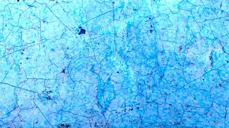 cranny, paint, texture, blue, 4k
