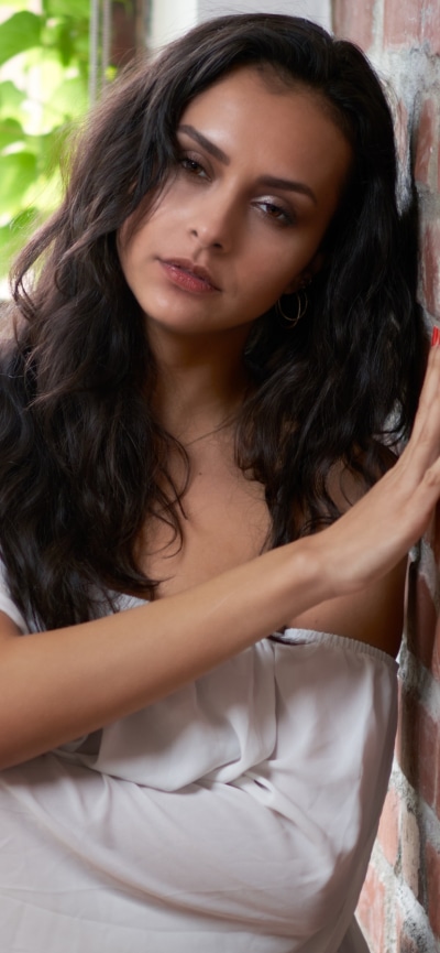 Women Model, Black Hair, 1170x2532