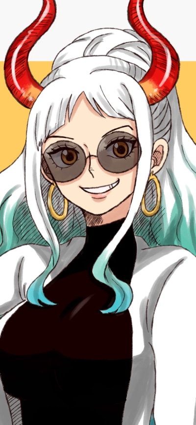 Anime One Piece, Yamato (One Piece), 1170x2532