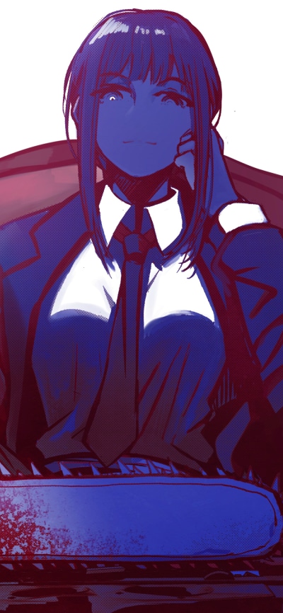 Anime Chainsaw Man, Makima (Chainsaw Man), 1170x2532