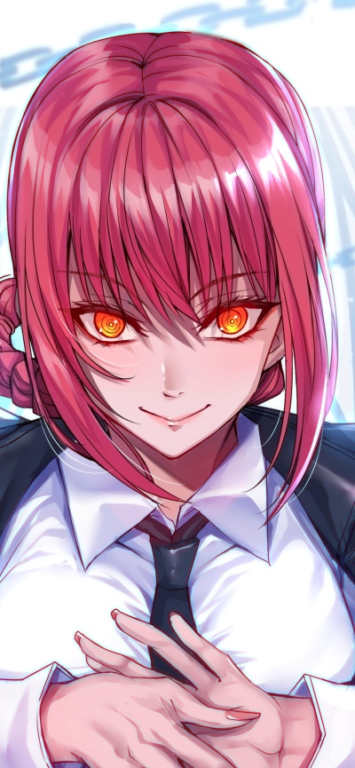 Anime Chainsaw Man, Makima (Chainsaw Man), 1170x2532