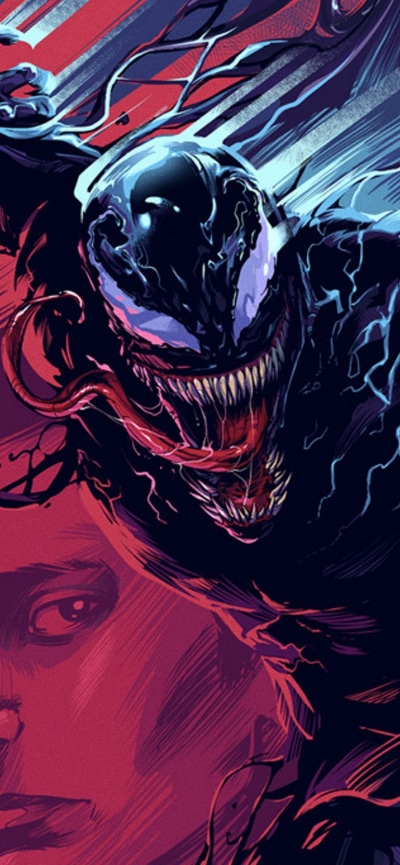 Movie Venom, Symbiote, Eddie Brock, Antihero, Monster, 1170x2532