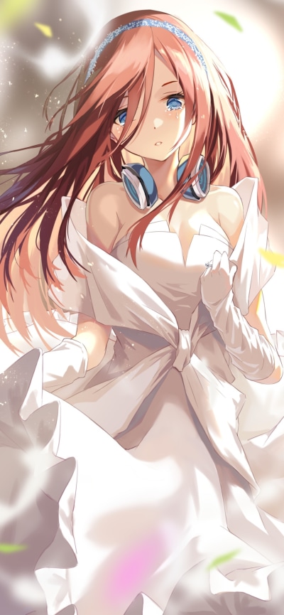 Anime The Quintessential Quintuplets, Miku Nakano, 1170x2532