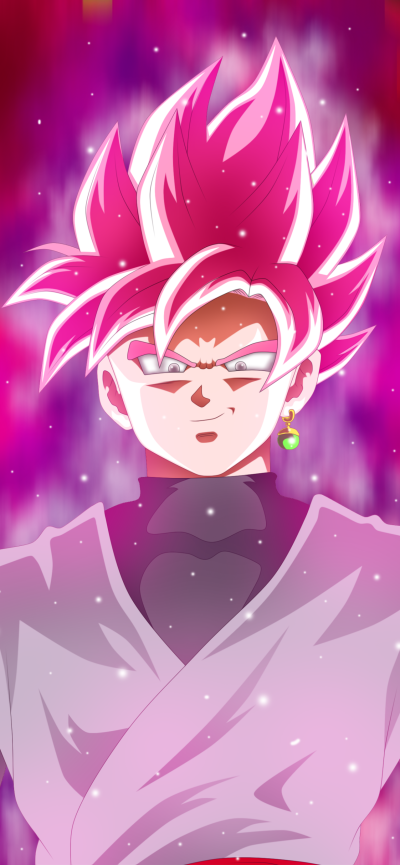 Anime Dragon Ball Super, Black (Dragon Ball), Black Goku, SSR Black, 1170x2532