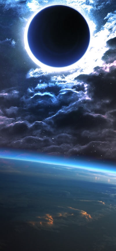 Sci Fi Black Hole, 1170x2532