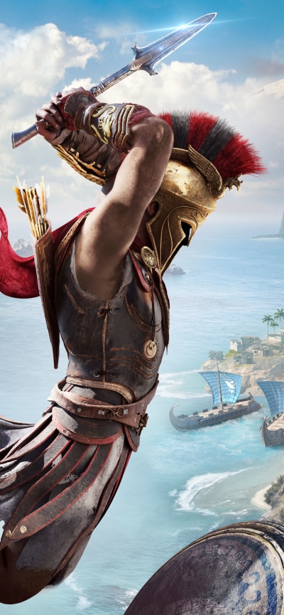 Video Game Assassins Creed Odyssey, 1170x2532