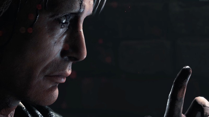 Death Stranding, 4K, Mads Mikkelsen, Hideo Kojima, E3 2017, screenshot
