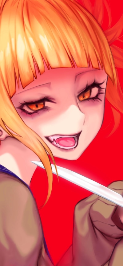 Anime My Hero Academia, Himiko Toga, 1125x2436