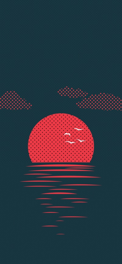 Artistic Sunset, 1125x2436