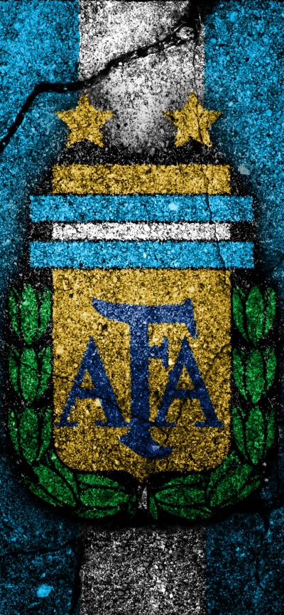 Sports Argentina national football team, Soccer, Logo, Emblem, Argentina, 1125x2436