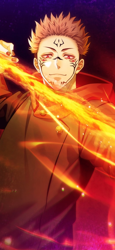 Anime Jujutsu Kaisen, Sukuna (Jujutsu Kaisen), 1125x2436